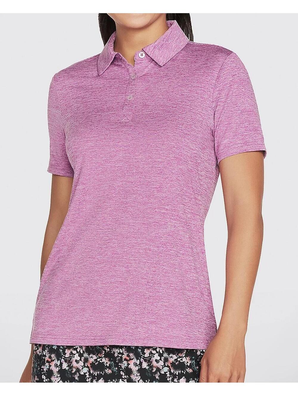 3249 Skechers Diamond Blissful Club Polo HYACINTH VIOLET sz M
